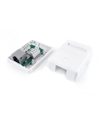 SB1-1-8P8C-C6-SH-WH. Розетка RJ-45. Hyperline в Йошкар-Оле