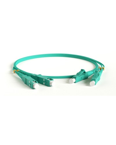 FC-D2-503-LC/PR-SC/PR-H-10M-LSZH-AQ. Патч-корд волоконно-оптический многомодовый. Hyperline в Йошкар-Оле