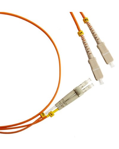 FC-D2-50-LC/PR-SC/PR-H-3M-LSZH-OR. Патч-корд волоконно-оптический LC-SC. Hyperline в Йошкар-Оле