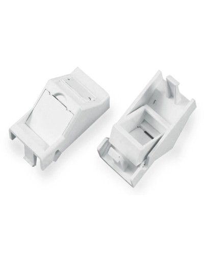 SIP2A-1K-M45-22.5. Вставка угловая 45x22.5 (аналог Mosaic) для 1 модуля формата Keystone Jack. Hyperline в Йошкар-Оле