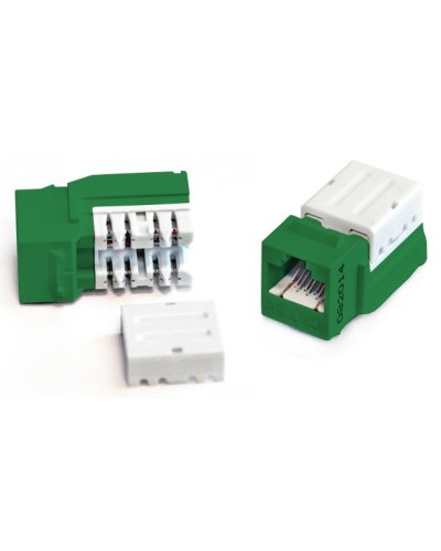 KJNE-8P8C-C5e-90-GN. Вставка Keystone Jack RJ-45. Hyperline в Йошкар-Оле