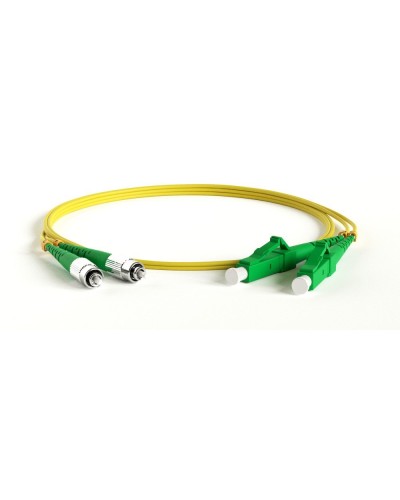 FC-D2-9-FC/AR-LC/AR-H-1M-LSZH-YL. Патч-корд волоконно-оптический FC-LC. Hyperline в Йошкар-Оле