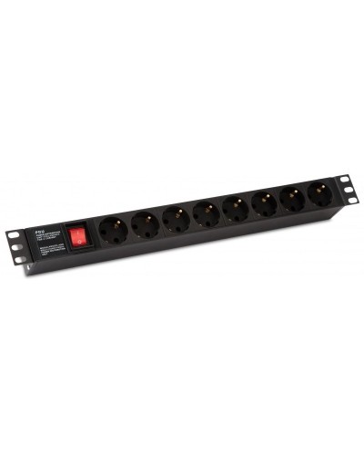 SHE19-8SH-S-IEC. Блок розеток 19. Hyperline в Йошкар-Оле