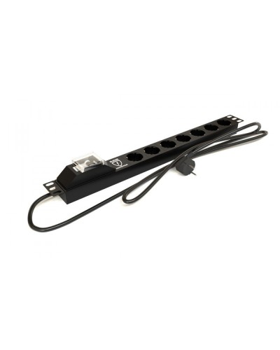 SHE19-7SH-BF-2.5EU. Блок розеток 19. Hyperline в Йошкар-Оле