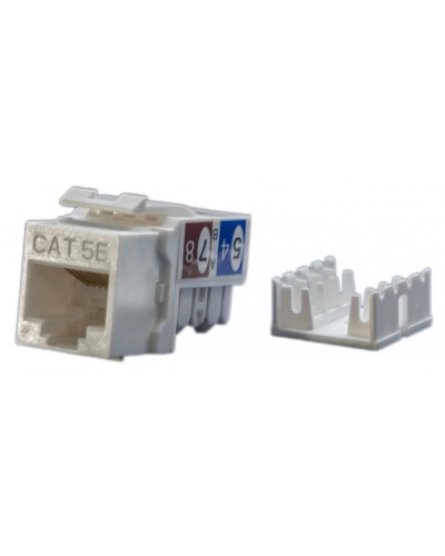 KJ9-8P8C-C5e-90-WH. Вставка Keystone Jack RJ-45. Hyperline в Йошкар-Оле
