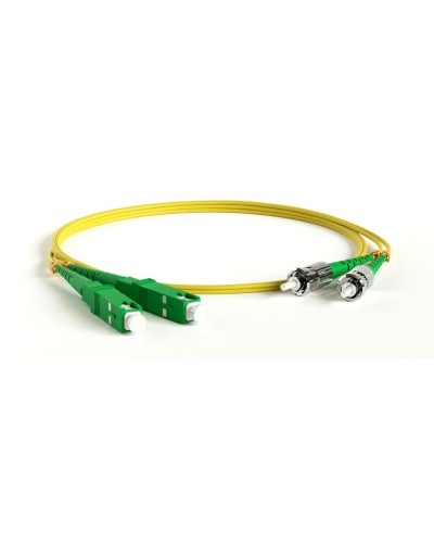FC-D2-9-SC/AR-ST/AR-H-1M-LSZH-YL. Патч-корд волоконно-оптический ST-SC. Hyperline в Йошкар-Оле