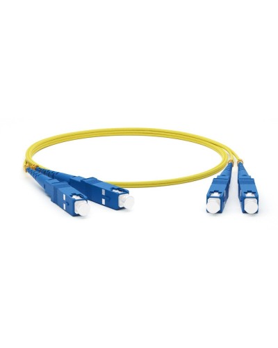 FC-D2-9-SC/UR-SC/UR-H-5M-LSZH-YL. Патч-корд волоконно-оптический одномодовый. Hyperline в Йошкар-Оле