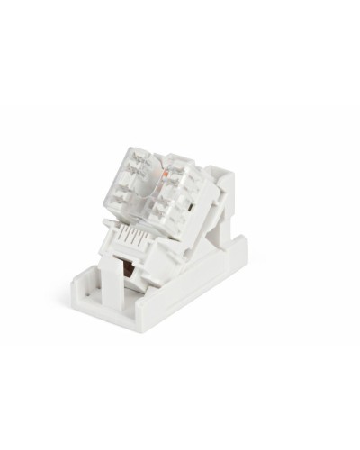 SIP2K-C5E-M45-22.5. Вставка 45х22,5 с наклонным модулем RJ-45 категории 5е. Hyperline в Йошкар-Оле