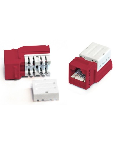 KJNE-8P8C-C5e-90-RD. Вставка Keystone Jack RJ-45. Hyperline в Йошкар-Оле