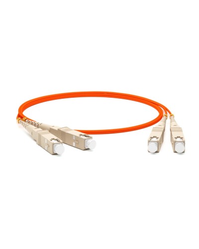 FC-D2-62-SC/PR-SC/PR-H-2M-LSZH-OR. Патч-корд волоконно-оптический многомодовый. Hyperline в Йошкар-Оле