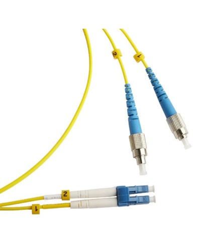 FC-D2-9-FC/UR-LC/UR-H-3M-LSZH-YL. Патч-корд волоконно-оптический FC/UPC-LC/UPC. Hyperline в Йошкар-Оле