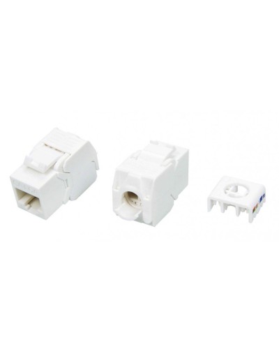 KJ8-8P8C-C6A-180-TLS-WH. Вставка Keystone Jack RJ-45. Hyperline в Йошкар-Оле