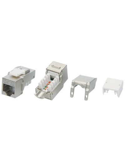 KJ9-8P8C-C5e-90-SH-F-WH. Вставка Keystone Jack RJ-45. Hyperline в Йошкар-Оле