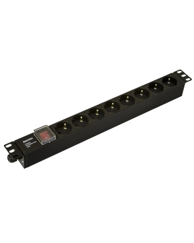 SHE19-8SH-S-CB. Блок розеток 19. Hyperline в Йошкар-Оле