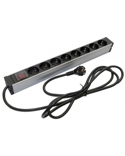 SHZ19-8SH-S-2.5EU. Блок розеток 19. Hyperline в Йошкар-Оле