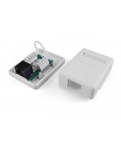 SB1-1-8P8C-C6-WH. Розетка RJ-45. Hyperline в Йошкар-Оле