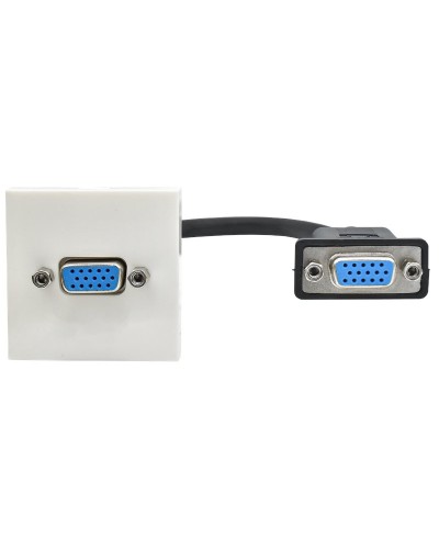 Розетка VGA M/M PRIMER РКМ-10-20-П белый IEK(PR-KK40D-RV-0-1-K01). Розетка. IEK в Йошкар-Оле