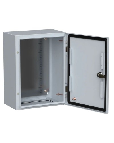 ЩМП-40.30.20 УХЛ1 IP66 400x300x200 TITAN 5 (TI5-10-N-040-030-020-66). Шкаф металлический с монтажной платой. IEK в Йошкар-Оле