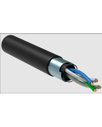GENERICA F/UTP 5E 24AWG 2PR LDPE 1м черный 305м (BC3-C5E02-339-305-R-G). Кабель «витая пара» (LAN) для структурированных систем связи. IEK в Йошкар-Оле