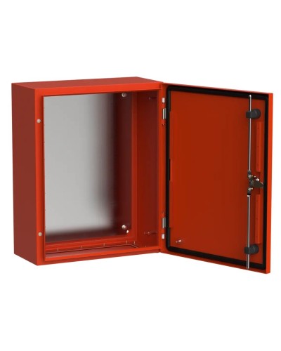 ЩМП-50.40.20 УХЛ1 IP66 RAL3020 TITAN 5 (TI5-13-N-050-040-020-66). Корпус металлический с монтажной платой. IEK в Йошкар-Оле
