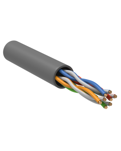 GENERICA U/UTP 5E 24AWG 4PR LSZH серый (BC1-C5E04-121-100-R-G). Кабель «витая пара» (LAN) для структурированных систем связи. IEK в Йошкар-Оле