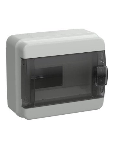 Корпус пластиковый КМПн-8 IP65 TEKFOR (TF5-KP72-N-08-65-K03-K02). Корпус модульный пластиковый черная прозрачная дверь. IEK в Йошкар-Оле