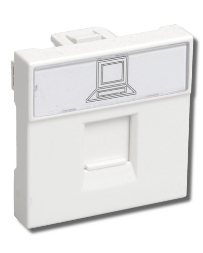 РКИ-20-00-П RJ-45 UTP белая (CKK-40D-RI2-K01). Розетка информационная 2 модуля ПРАЙМЕР. IEK в Йошкар-Оле