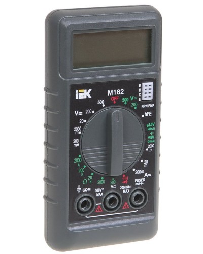 Мультиметр цифровой Compact M182 (TMD-1S-182). Мультиметр цифровой. IEK в Йошкар-Оле
