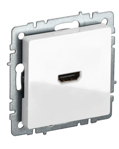 Розетка HDMI РHDMI-0-БрБ белая BRITE (BR-H10-K01). Розетка HDMI. IEK в Йошкар-Оле