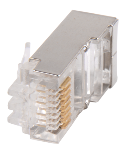 GENERICA Разъём RJ-45 FTP для кабеля кат. 5Е (20 шт) (CS3-1C5EF-G). Разъем RJ-45. IEK в Йошкар-Оле