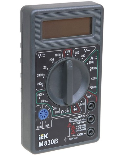 Мультиметр цифровой Universal M830B (TMD-2B-830). Мультиметр цифровой. IEK в Йошкар-Оле