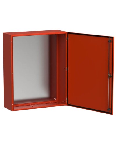 ЩМП-100.80.30 УХЛ1 IP66 RAL3020 TITAN 5 (TI5-13-N-100-080-030-66). Корпус металлический с монтажной платой. IEK в Йошкар-Оле