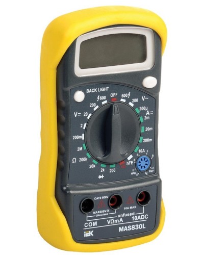 Мультиметр цифровой Master MAS830L (TMD-3L-830). Мультиметр цифровой. IEK в Йошкар-Оле