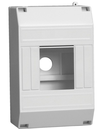 Корпус пластиковый КМПн 1/4 IP20 белый (MKP31-N-04-30-135). Щиток модульный без дверцы, настенный. IEK в Йошкар-Оле