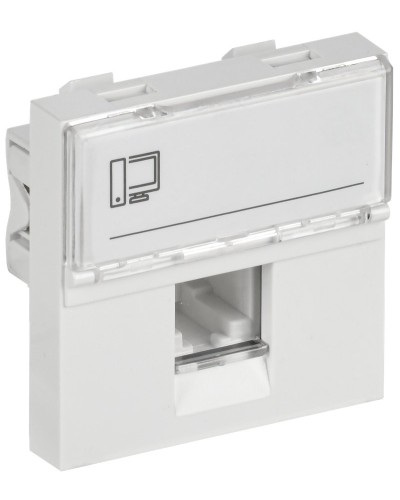 Розетка RJ45 кат.6 PRIMER РКИ-20-00-П-6 белый IEK (PR-KK40D-RI-0-2-1C06U-K01). Розетка RJ-45. IEK в Йошкар-Оле
