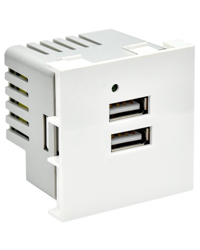 Розетка USB A+A 4,2А PRIMER РКЮ-23-40-П белый IEK PR-KK40D-RU-0-2-AA-K01). Розетка USB. IEK в Йошкар-Оле