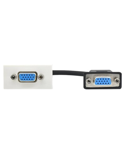 Розетка VGA M/M PRIMER РКМ-20-20-П белый IEK (PR-KK40D-RV-0-2-K01). Розетка. IEK в Йошкар-Оле