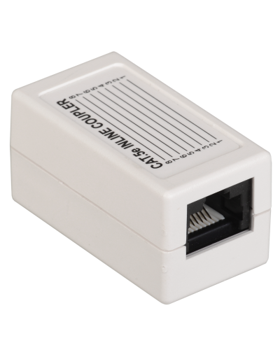 CS70-1C5EU. Проходной адаптер категория 5Е UTP тип RJ45-RJ45, белый. ITK в Йошкар-Оле