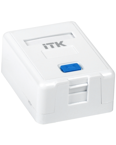 CS2-012: Корпус настенной розетки для 1 модуля Keystone Jack в Йошкар-Оле