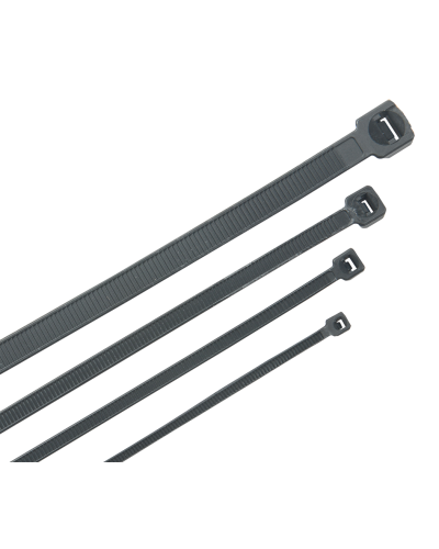 HKB-W48-L200 (100 шт). Хомут кабельный ХКн 4,8х200мм нейлон черный. ITK в Йошкар-Оле