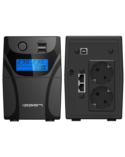 Ippon Back Power Pro II 650 Euro (1005511). Источник бесперебойного питания. Ippon в Йошкар-Оле