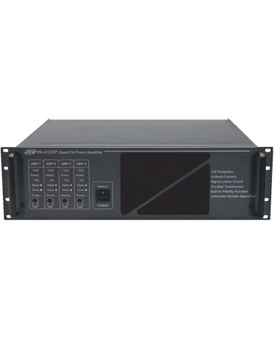 PA-412DP. Усилитель мощности 4-х канальный 4х120 Вт, 100 В. JDM в Йошкар-Оле