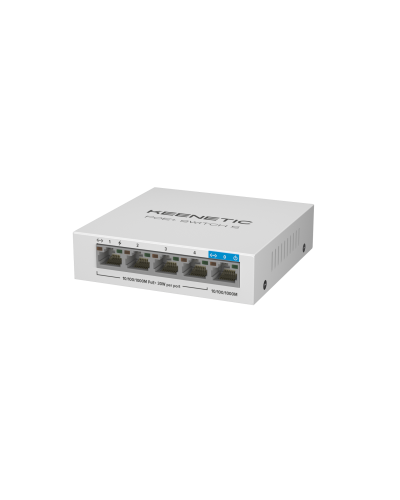 Keenetic KN-4610 (L2) 5х1Гбит/с 4PoE+ 60W. Коммутатор с PoE. KEENETIC в Йошкар-Оле