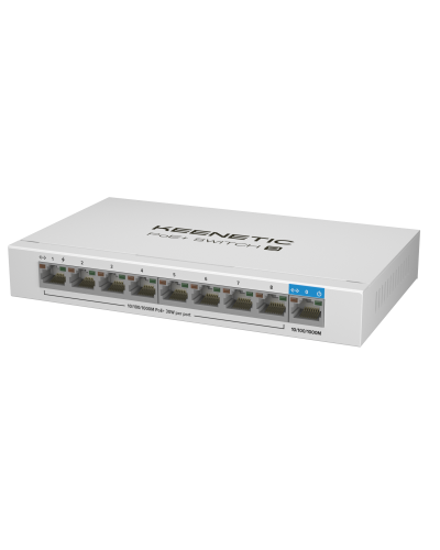 Keenetic KN-4710 (L2) 9х1Гбит/с 8PoE+ 120W. Коммутатор с PoE. KEENETIC в Йошкар-Оле