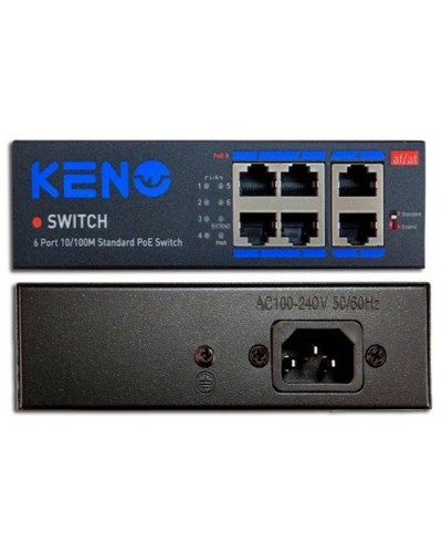 KN-SW402POE+. Коммутатор с питанием по PoE. KENO в Йошкар-Оле