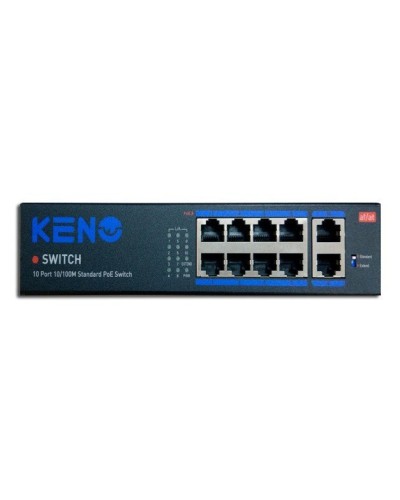 KN-SW802POE+. Коммутатор с питанием по PoE. KENO в Йошкар-Оле