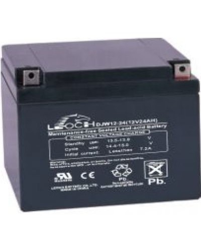 LEOCH DJW 12-24. Аккумулятор герметичный свинцово-кислотный. LEOCH в Йошкар-Оле