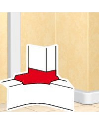 Отвод угловой для короба DLP 35х80/105, 50х80/150 (010763): Отвод угловой в Йошкар-Оле