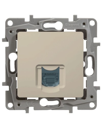 Розетка 5e, UTP, 1хRJ45, ETIKA, слоновая кость (672341). Розетка. LegranD в Йошкар-Оле