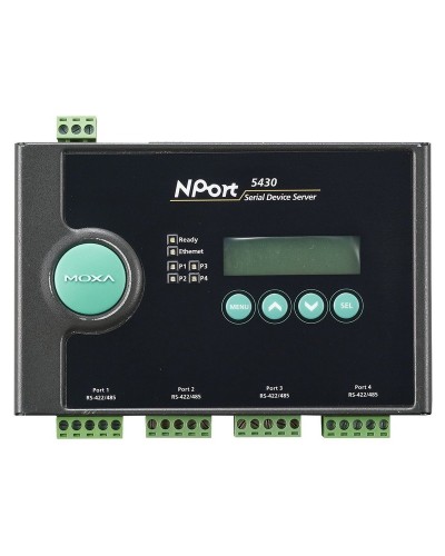 NPort 5430. 4-портовый асинхронный сервер. MOXA в Йошкар-Оле